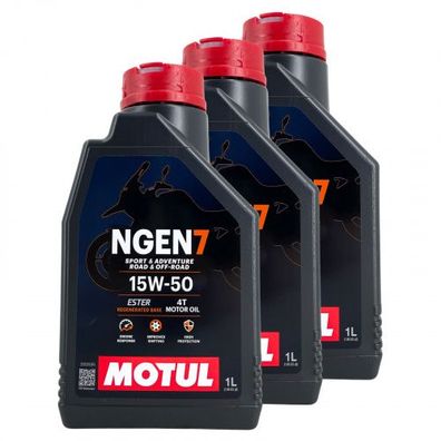 Motul Ngen 7 15W-50 4T 3x1 Liter