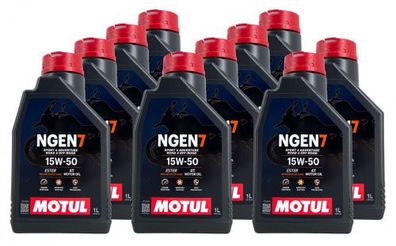 Motul Ngen 7 15W-50 4T 10x1 Liter