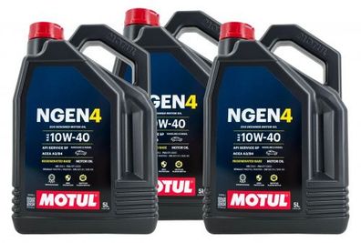 Motul Ngen 4 10W-40 3x5 Liter