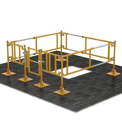 Munk FlexxGuard Sicherheitsgelaender teleskopierbar im Baukastensystem 1200-1800mm
