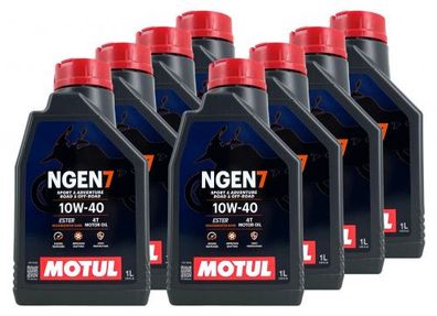 Motul Ngen 7 10W-40 4T 8x1 Liter