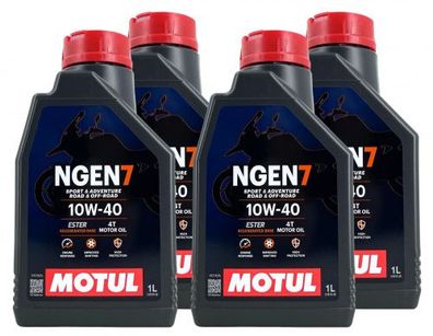 Motul Ngen 7 10W-40 4T 4x1 Liter