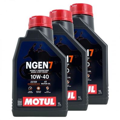 Motul Ngen 7 10W-40 4T 3x1 Liter