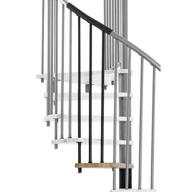 Minka Hoehenerweiterung fuer Spiral Effect 140cm Durchmesser Eiche Schwarz