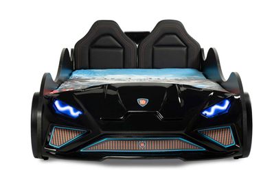 Autobett Kinderbett Lambo mit Rücklehne