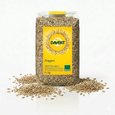 Davert Bio Roggen 1kg