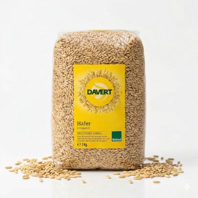 Davert bio Hafer entspelzt, 1kg