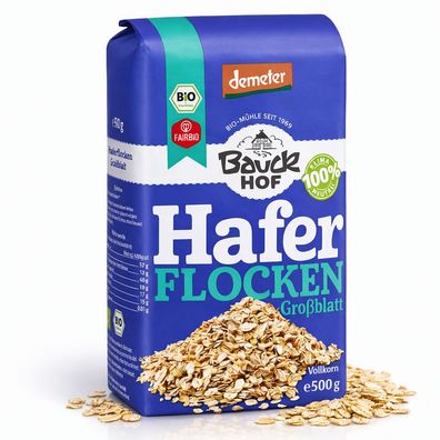 Bauckhof Bio Haferflocken Großblatt Demeter