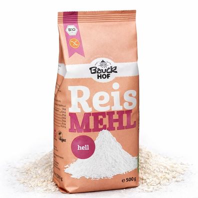 Bauckhof Bio Reismehl hell glutenfrei