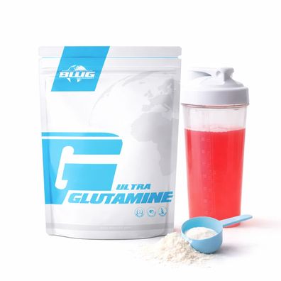 BWG Ultra L-Glutamin + Vitamin B6 - 1000.0g