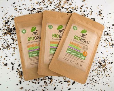 Biobalu Bienenweide Saatgutmischung Natur - 50g