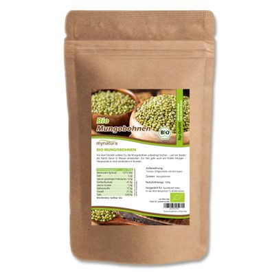 Mynatura Bio Mungobohnen – 1000g