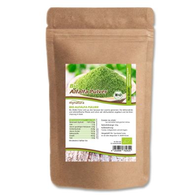 Mynatura Bio Alfalfa Pulver - (500g)