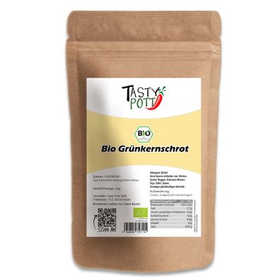 Tasty Pott Bio Grünkernschrot - im Beutel