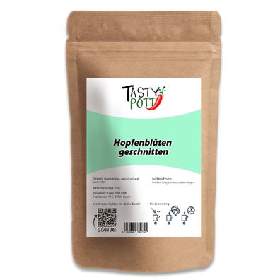 Tasty Pott Hopfenblüten geschnitten – Natürliches Aroma - im Beutel