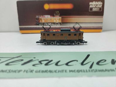 Märklin Z DC 8851 / klassischen elektrischen Schnellzuglokomotive / Serie Ae 3/6 II
