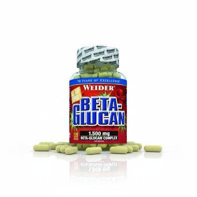 Weider Beta Glucan ab 120 Kapseln Dose