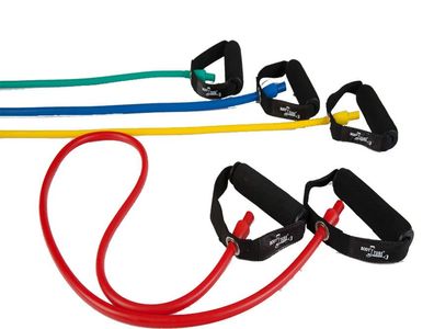 Dittmann BodyTube Gymnastikband mit Schaumgriff - verschiedene Stärken