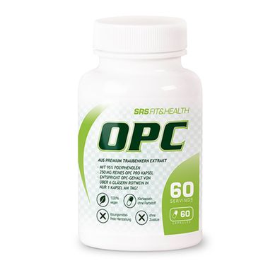 SRS OPC Traubenkernextrakt 60 Kapseln Dose
