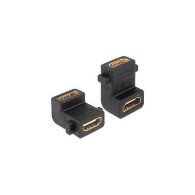 DELOCK HDMI Adapter A -> A Bu/Bu 90° unten