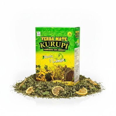 Kurupi Menta y Limón - Mate Tee aus Paraguay (500g)