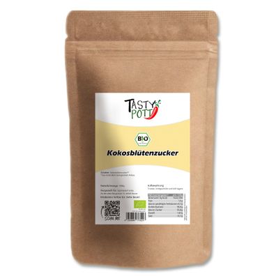 Tasty Pott Bio Kokosblütenzucker - im Beutel