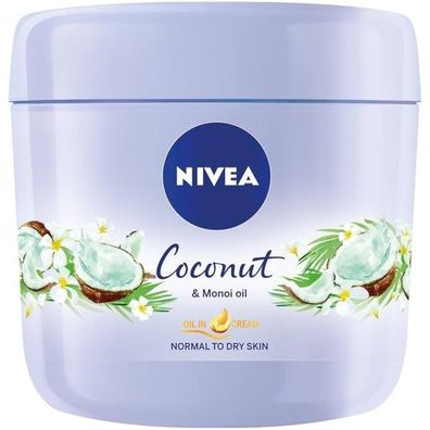 Nivea Coconut & Monoi Oil Body Cream 400 ml