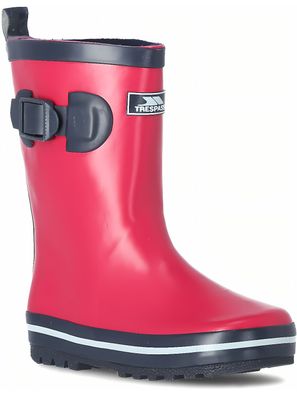 Trespass Kinder Gummistiefel Trumpet - Kids Welly Pink Lady