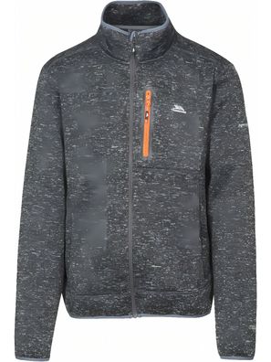 Trespass Fleecejacke/Fleecepullover Bingham - Male Fleece At300 Black Marl