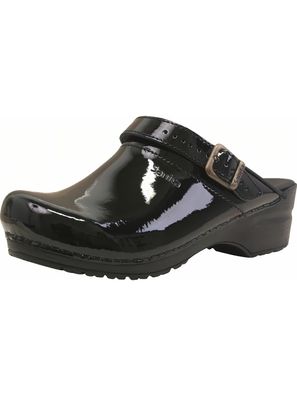 Sanita Damen Offener Clog Original-Freya Open Black