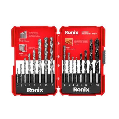 Ronix Stufenbohrer-Set (16-teilig) - RH-5583