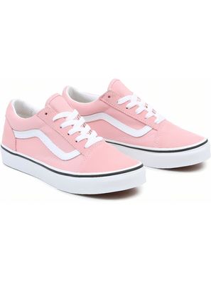 Vans Junior Kids Lifestyle Classic FTW Sneaker Jn Old Skool Powder Pink/True White
