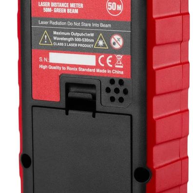 Ronix Laser-Entfernungsmesser 50?m (grüner Laserstrahl) - RH-9351G