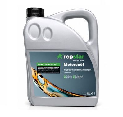 Repstar Motorenöl High-Tech 5W30, 5 Liter