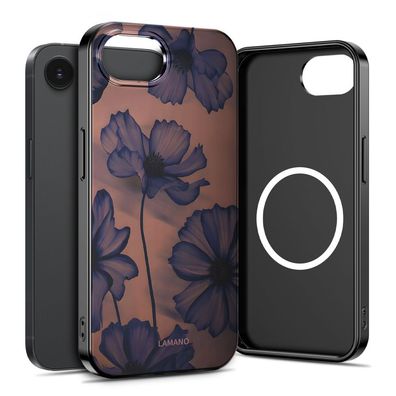 Tech-Protect Lamano Mag kompatibel mit Apple iPhone 17e Braun-Lila Handyhülle mit
