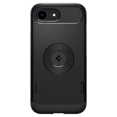 Spigen Slim Armor Mag kompatibel mit Apple iPhone 17e Schwarz Handyhülle mit Ständ