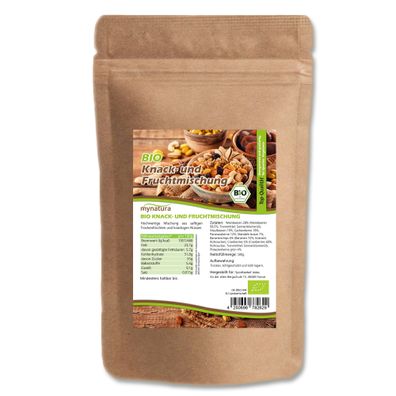Mynatura Bio Knack- und Fruchtmischung in verschiedenen Größen