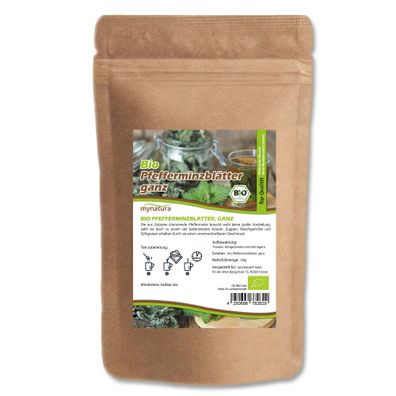 Mynatura Bio Pfefferminzblätter getrocknet - in verschiedenen Größen