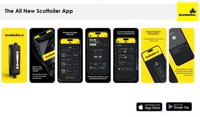 Scottoiler xSystem 3.0 Micro Bluetooth Green Bio Öl elektronische automatische Ketten