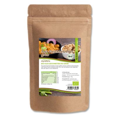 Mynatura Bio Soja Geschnetzeltes grob - 1kg Beutel