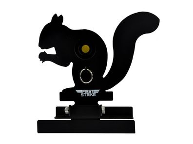 First Strike Field Target Silhouettenziel Eichhörnchen, Metall Klappfallscheibe