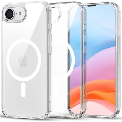 Tech-Protect FlexAir Hybrid Mag kompatibel mit Apple iPhone 17e Transparent Handyh