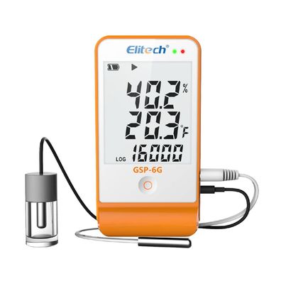 Elitech GSP-6G Thermo-Hygrometer Datenlogger Temperatur Feuchte Defekt
