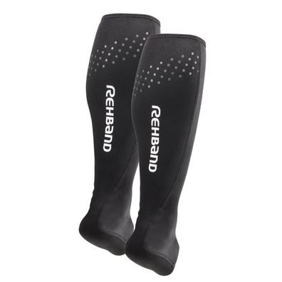 Rehband Achillessehnenbandage Neopren 1 Paar Sprunggelenkbandage Größe L