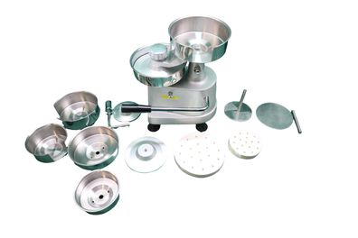 VEVOR Burgerpresse Patty-Maker Edelstahl mit 3 Formen 10 13 15 cm