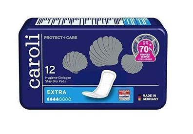 Caroli Extra Einlegesohlen, 12 Stueck