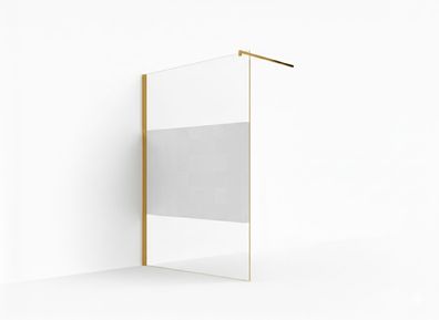 Glaszentrum Hagen (GD) 120x200 cm Walk in Dusche Satin Mitte