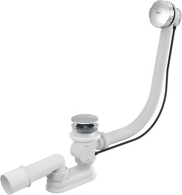 Alcadrain Badewanne Ab- und Überlaufgarnitur Automat, Metall 80 cm