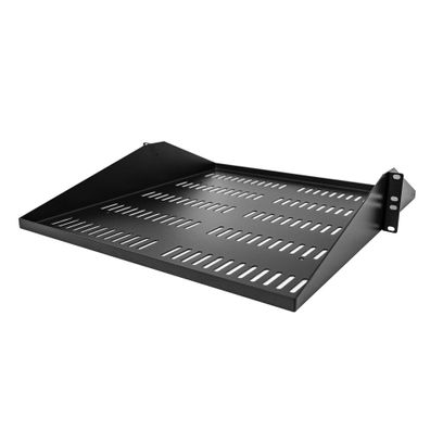 StarTech 2U 19 Zoll Fachboden für Rack - Perforierte, freitragende rack ablage mit ze