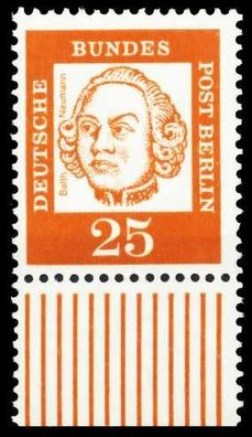 BERLIN DS BED. DEUT. Nr 205 postfrisch URA X3F3136